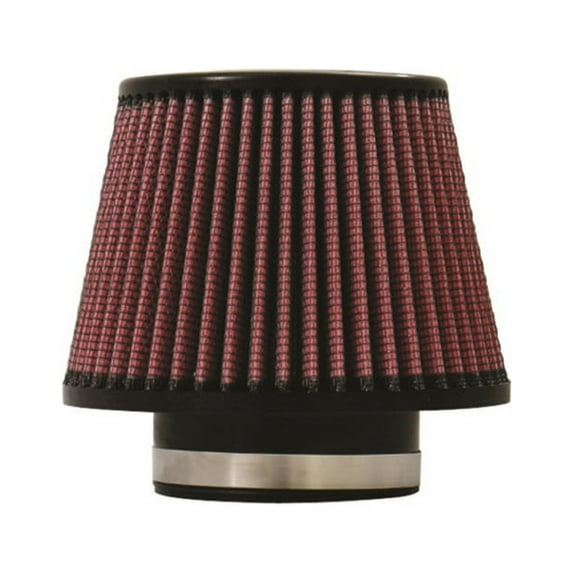 Injen High Performance Air Filter - 3.50 Black Filter 6 3/4 Base / 5 Tall / 5 Top