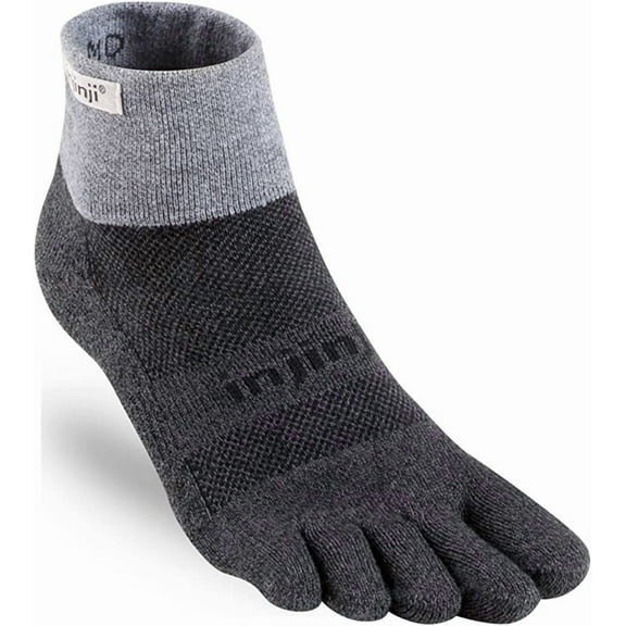 Injinji 213130 Performance 2.0 Trail Mid-Weight Mini Crew Toe Socks