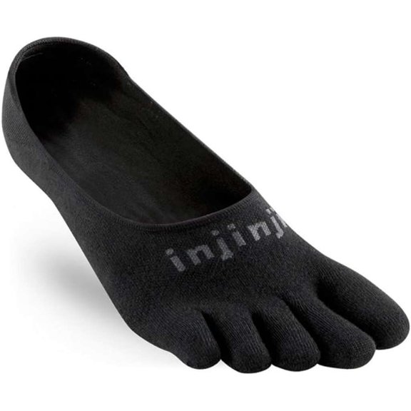 Injinji Sport Lightweight Hidden Toesocks (Medium) Black