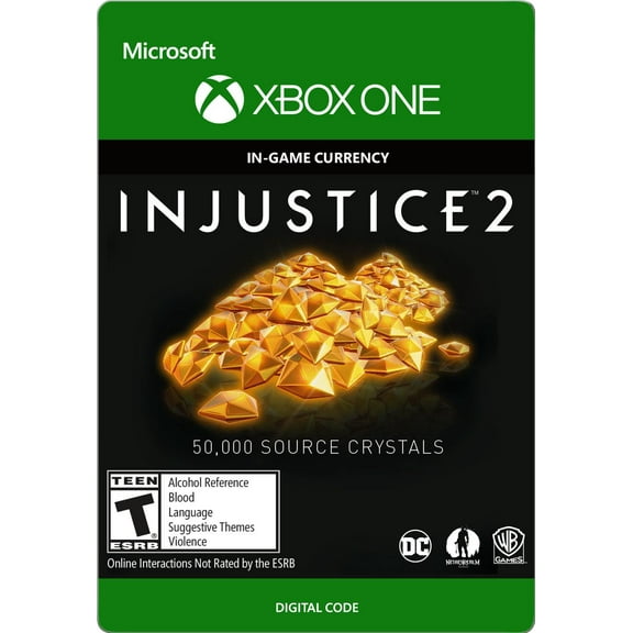 Xbox One Injustice 2: 50,000 Source Crystals (email delivery)