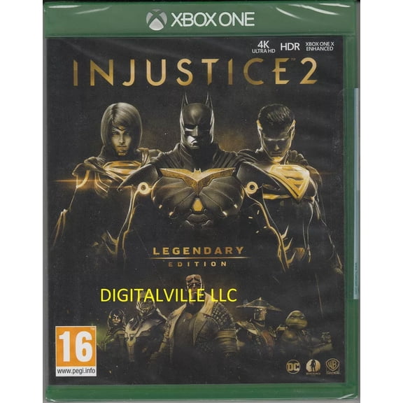 Injustice 2 Legendary Edition Xbox One Brand New Factory Sealed