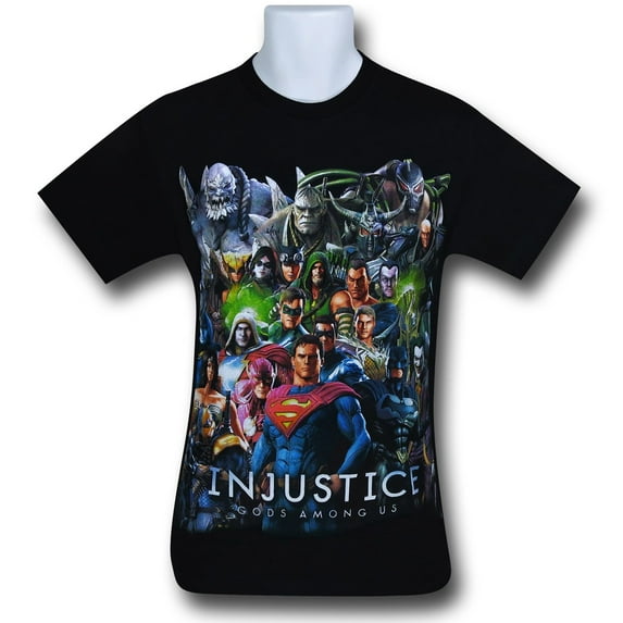 Injustice Big Group T-Shirt-Men's Small