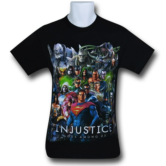 Injustice Big Group T-Shirt-Men's XLarge