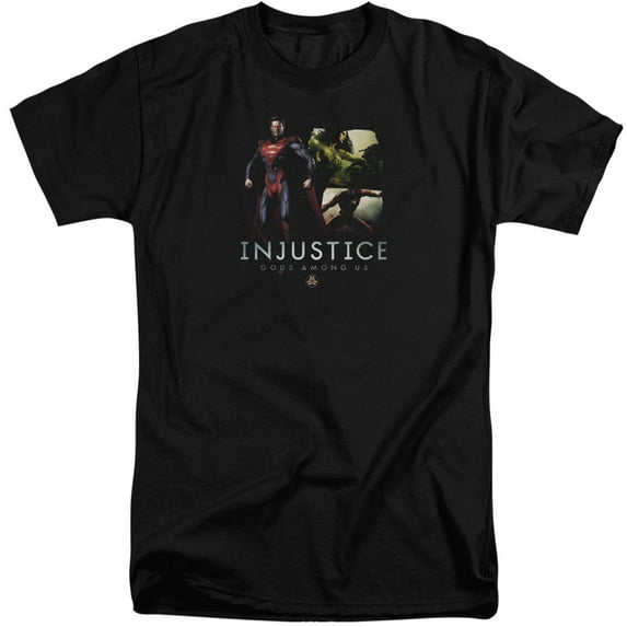 Injustice Gods Among US/Supermans Revenge S/S Adult Tall Black