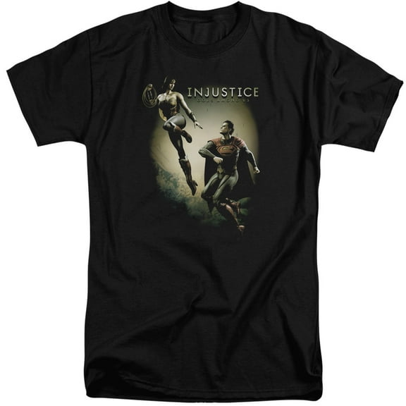 Injustice Gods Among Us - Battle Of The Gods - Tall Fit Short Sleeve Shirt - XX-Large
