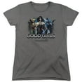 thumbnail image 1 of Injustice Gods Among Us Good GirlS/S S Women's T-Shirt Charcoal, 1 of 1