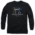 thumbnail image 1 of Injustice Gods Among Us Good Girls Long Sleeve Adult 18/1 T-Shirt Black, 1 of 1