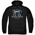 thumbnail image 1 of Injustice Gods Among Us Good Girls Adult Pullover Hoodie Sweatshirt Black, 1 of 2