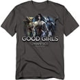 thumbnail image 1 of Injustice Gods Among Us T-Shirt Good Girls Unisex Graphic Tee For Men & Women Charcoal, 1 of 7