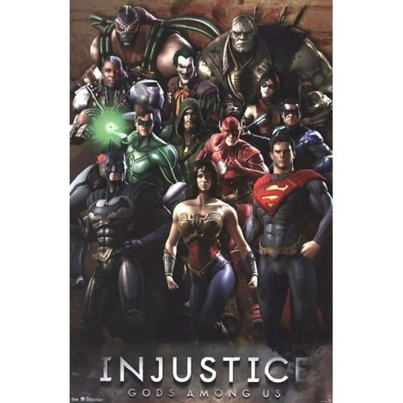 Injustice Gods Among Us - Grid Poster Print (22 x 34)