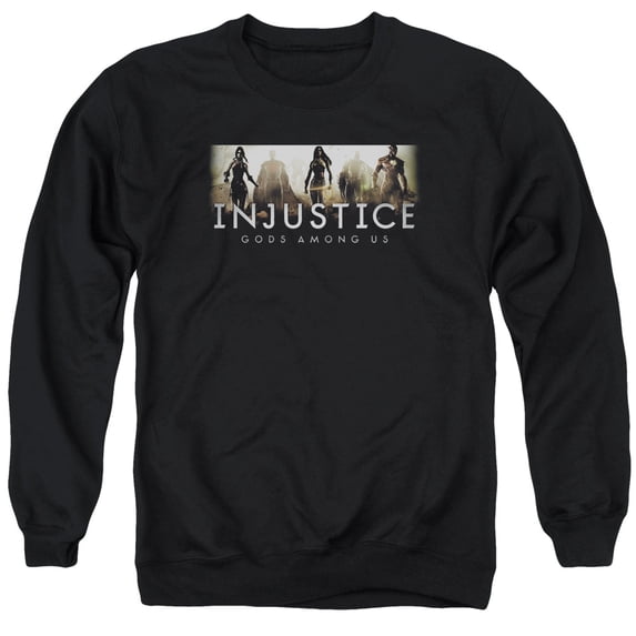 Injustice Gods Among Us - Logo - Crewneck Sweatshirt - Medium