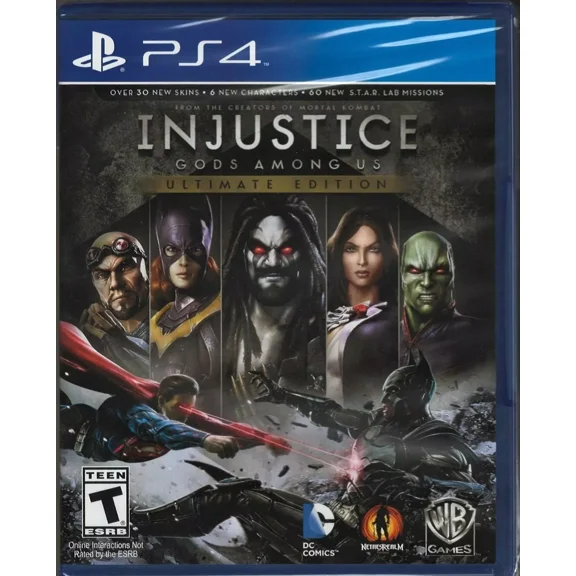 Injustice: Gods Among Us Ultimate Edition PS4 (Brand New Factory Sealed