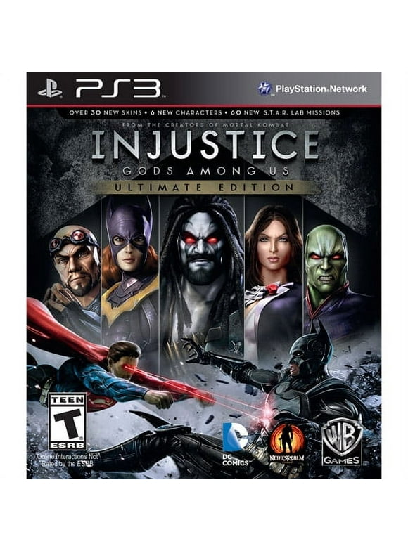 Injustice: Gods Among Us Ultimate Edition WHV Games PlayStation 3 883929323326