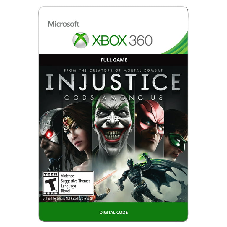 Injustice: Gods Among Us - Xbox 360 (SEMINOVO) - Interactive Gamestore