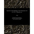 thumbnail image 1 of Injustice in the Working of the Education Act of 1870. a Speech, Etc. (Paperback), 1 of 1