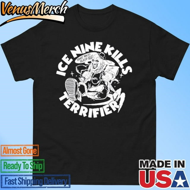 Ink A Work Of Art Ice Nine Kills Terrifier Hack N Slash Pocket Shirt