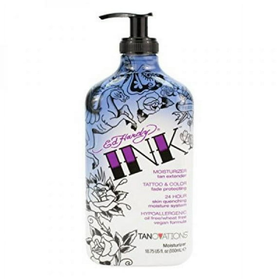 Ed Hardy INK Tattoo & Color Fade Moisturizer Tan Extender 18.75 Ounce