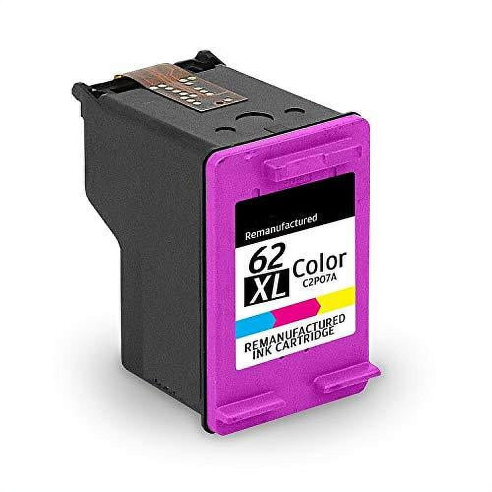 Ink Cartridge Replacement for HP 62XL Envy 5540 5640 5660 7644 7645 OfficeJet 5740 8040