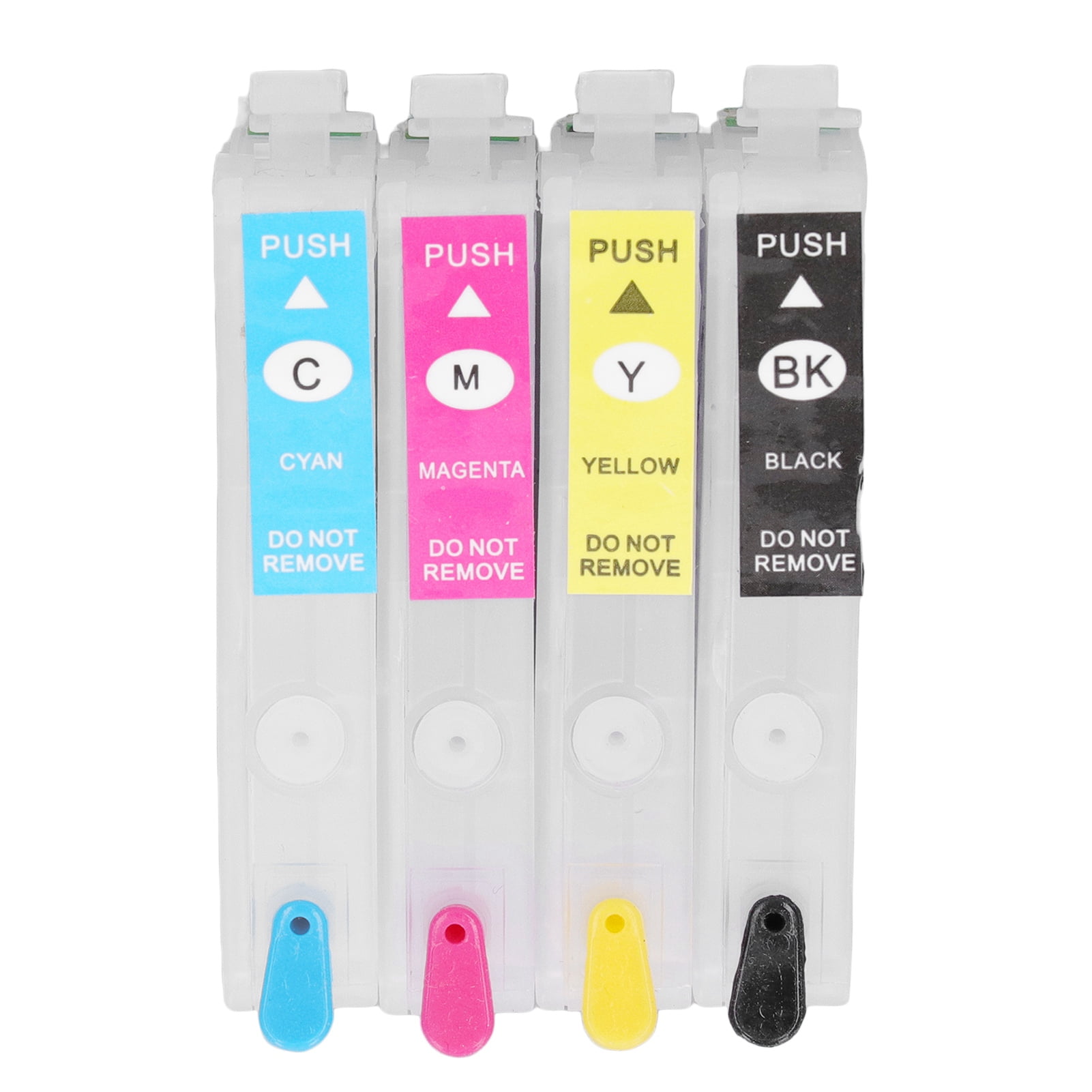 Ink Cartridges Compatible Refill Replacement 4 Colors With Permanent ...