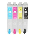 Ink Cartridges Compatible Refill Replacement 4 Colors With Permanent