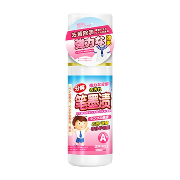 Ink Cleaner 100ml, Pen, Marker and Ink Stain Remover, Clothing, Wood and Multi-Surface Cleaner, Quick and Safe Ink Decomposition and Removal Solution