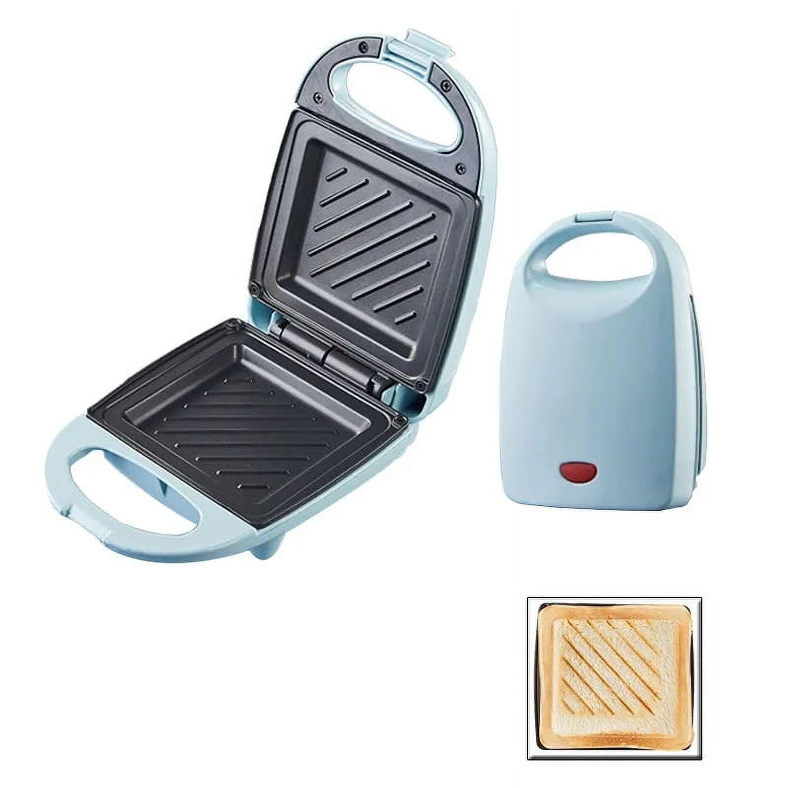 Nostalgia MyMini Electric Sandwich Maker Grill, Mint Green