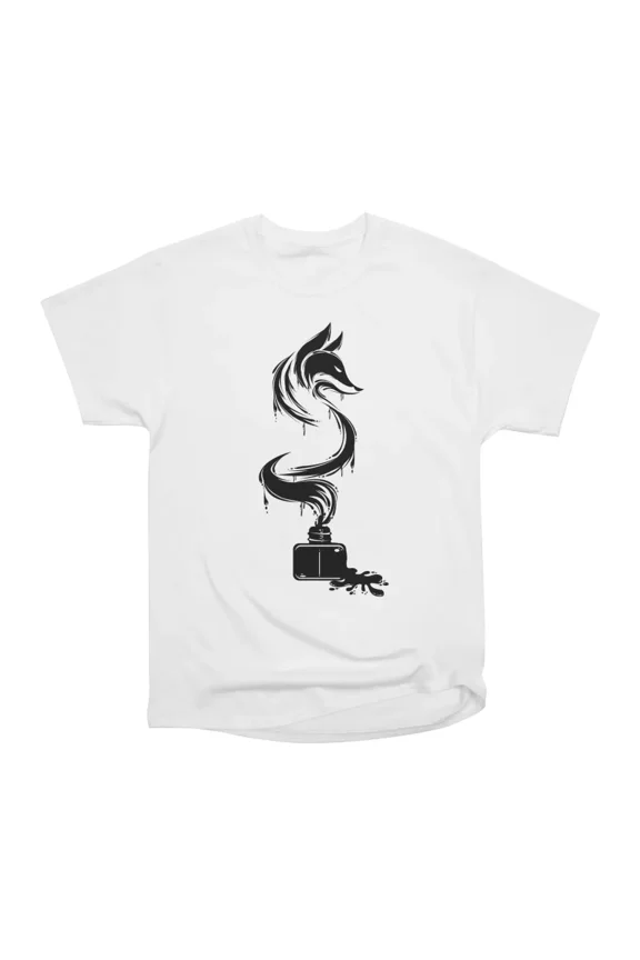 Ink Fox T-Shirt Tee Gift For Him Merch For Her Apparel For Friend