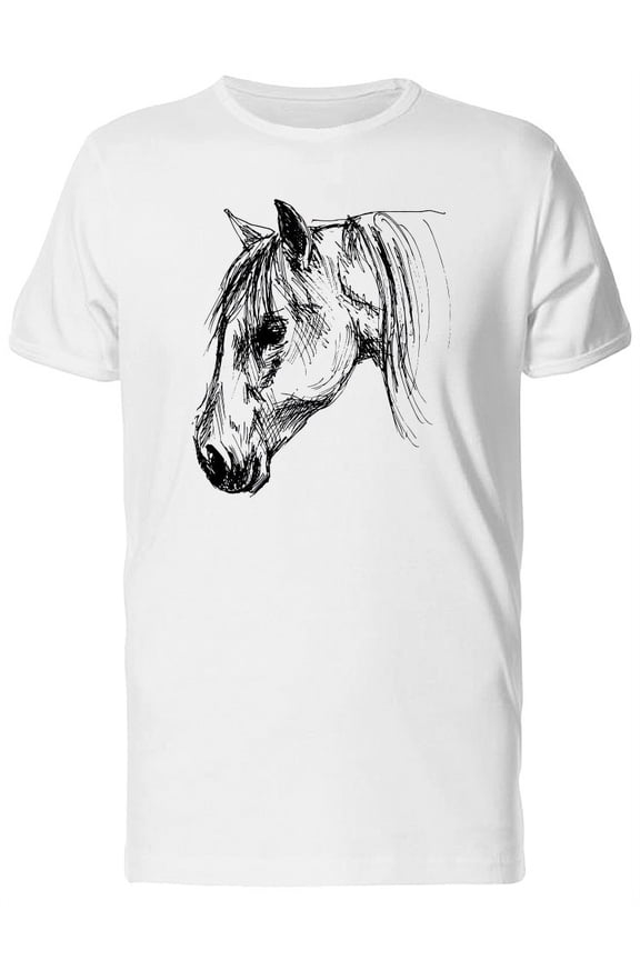 Ink Horse Head Tee Men's -Image by Shutterstock