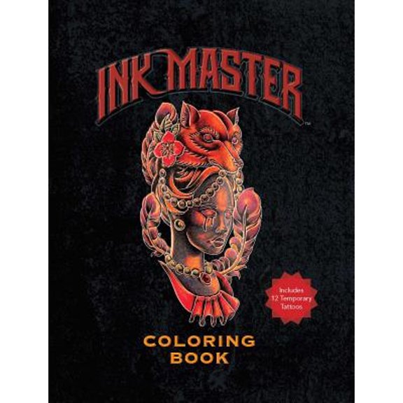 Pre-Owned Ink Master Coloring Book (Paperback 9781681881829) by Ink Master