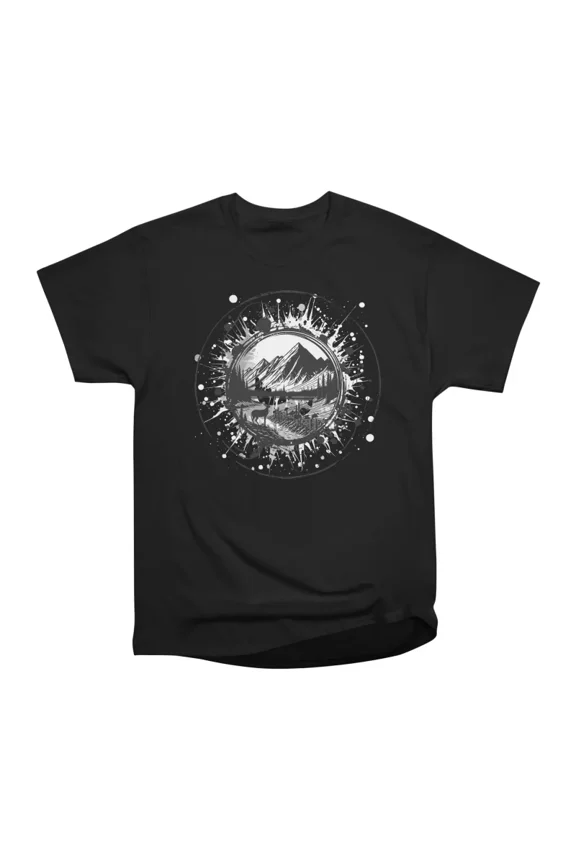 Ink Mountains T-Shirt Tee Gift For Him Merch For Her Apparel For Friend 8
