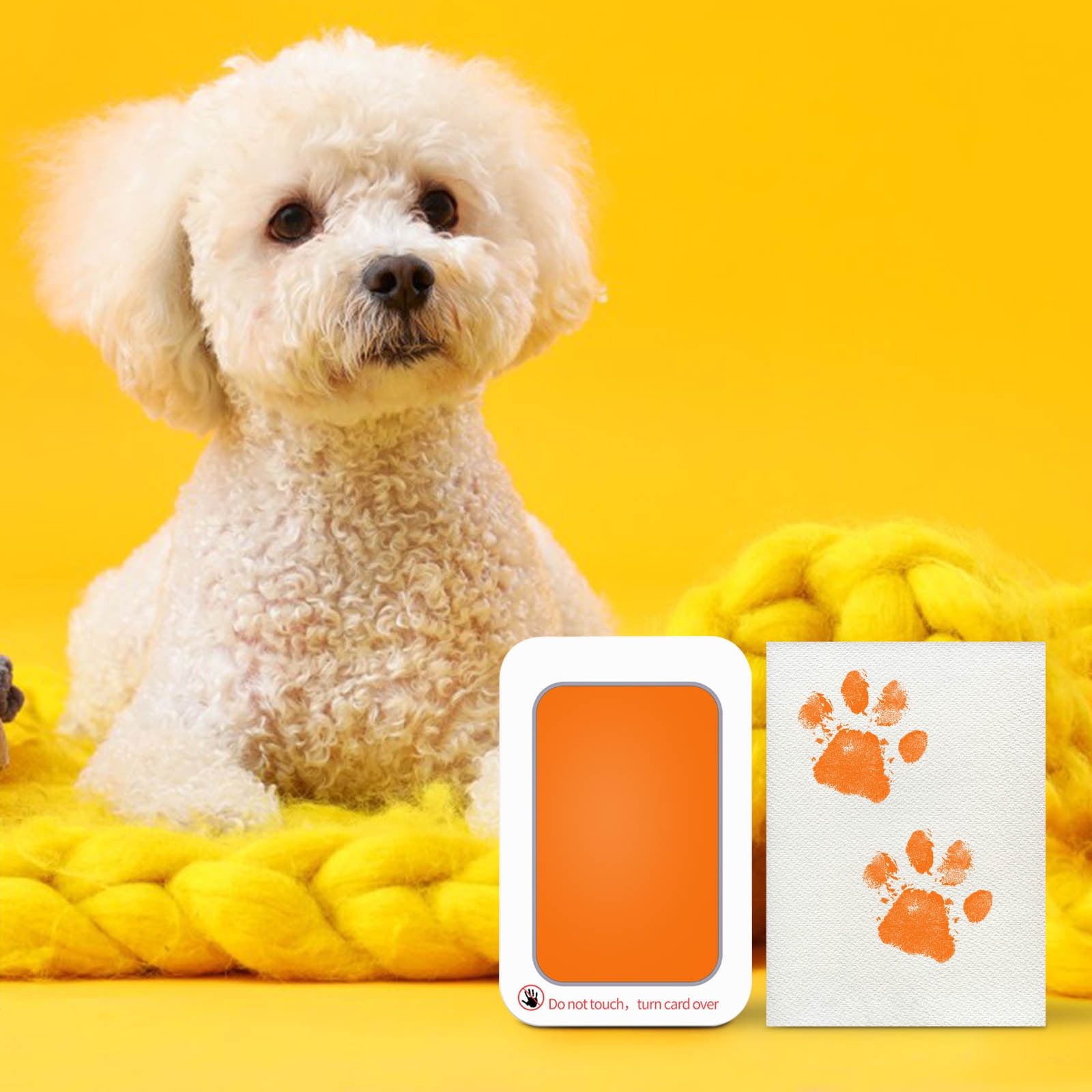 Ink Pad for Baby Handprints and Footprints Inkless Infant Hand & Foot Stamp Safe for Babies