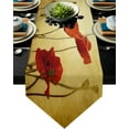 thumbnail image 1 of Ink Painting Poppy Table Runners Table Decor For Home Party Wedding Christmas Decoration Dining Room Restaurant Table Gadget, 1 of 5