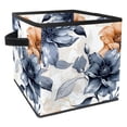 thumbnail image 1 of Ink Plants Foldable Cube Organizer Storage Basket with Handle, 10.8"x10.5"x10.6", Large Capacity Clothes Storage, 1 of 6