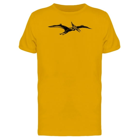 Ink Sketch Of A Pterodactyl T-Shirt Men -Image by Shutterstock, Male Medium