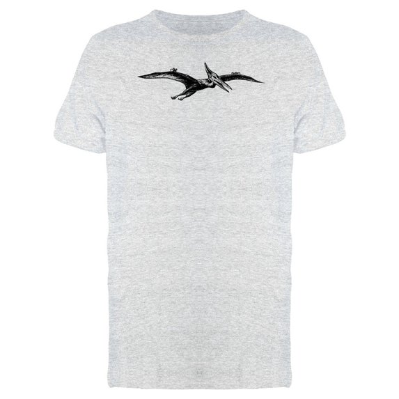 Ink Sketch Of A Pterodactyl Tee Men's -Image by Shutterstock