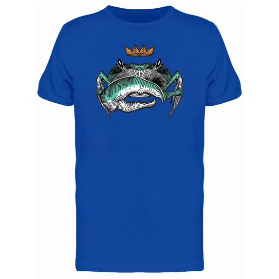 Ink Style Mint Crab King Tee Men's -Image by Shutterstock