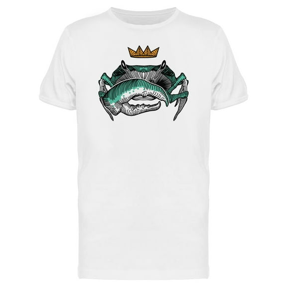 Ink Style Mint Crab King T-Shirt Men -Image by Shutterstock, Male x-Large