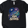 Ink The Stars Cosmic Squid Galaxy Graphic T Shirt Bella - Walmart.com