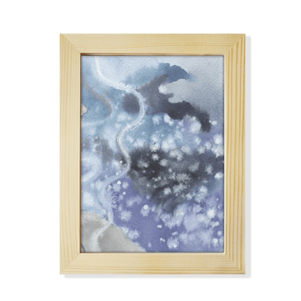 Ink Watercolor Shading Desktop Adorn Photo Frame Display Art Painting ...