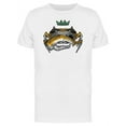 thumbnail image 1 of Ink Yellow Crab King T-Shirt Men -Image by Shutterstock, Male 3X-Large, 1 of 2