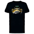 thumbnail image 1 of Ink Yellow Crab King T-Shirt Men -Image by Shutterstock, Male Large, 1 of 2