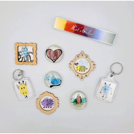 Ink and Trinket KitFingerprint Art Craft Kit