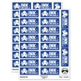 thumbnail image 1 of Ink-credible Incredible Octopus Teacher Student School Sticker Set - Dark Blue - Matte Finish - 2.00" Large, 1 of 7