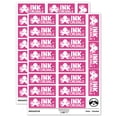 thumbnail image 1 of Ink-credible Incredible Octopus Teacher Student School Sticker Set - Hot Pink - Matte Finish - 2.00" Large, 1 of 7