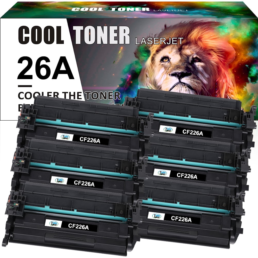 3-Pack CF226A 26A Toner Cartridge – Compatible With HP LaserJet Pro M402 M426 Series – Black, 3,100 Pages Each