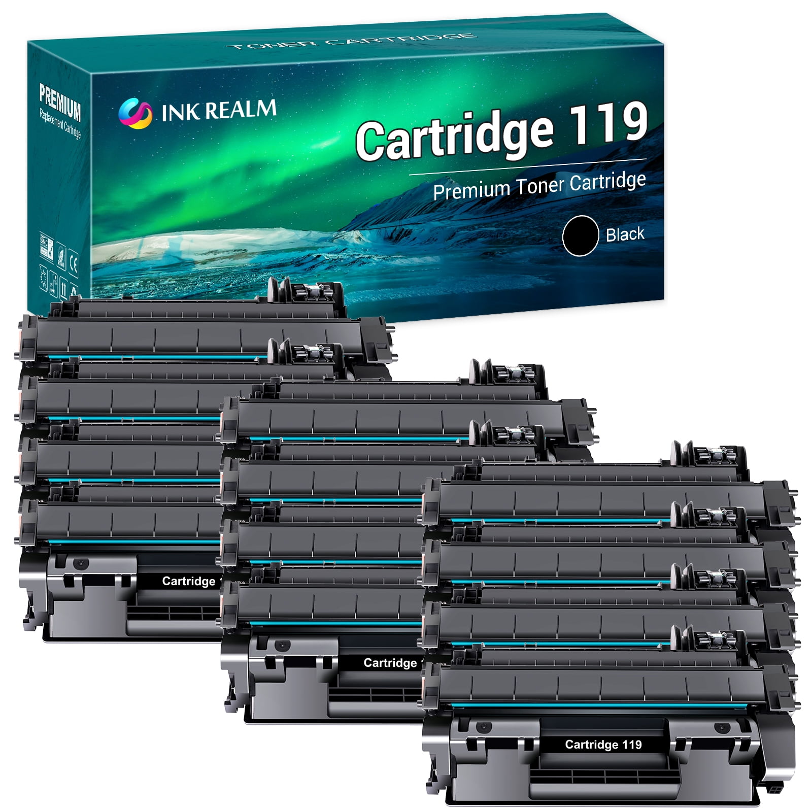 Ink realm Compatible Toner Cartridge for Canon 119 MF6160dw MF414dw