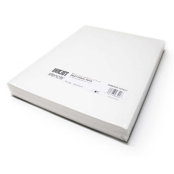 InkJet Stencil Tracing Paper - 8.5" x 11" (1 Ream/500 Sheets)
