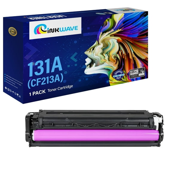 InkWave Compatible Toner Cartridge Replacement for HP 131A / CF213A (Magenta, 1 Pack)