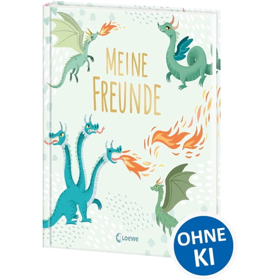 Inka Vigh Meine Freunde (neu) - Drachen: Wunderschnes Eintragbuch fr die besten F (Paperback)