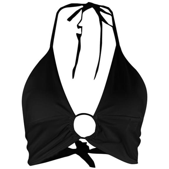 Inkach Woman Sleeveless Tops T-Shirt Summer Solid Vest Loose Blouse